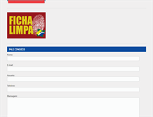 Tablet Screenshot of partidocristao.com